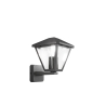 Aplique farol de jardín en aluminio con vidrio Prisma Venta