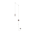 Aplique de pared con luz LED diseño moderno en aluminio Candle Promoción