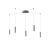 Lámpara de techo LED de 5 luces colgantes diseño moderno Candle Venta