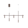 Lámpara colgante de metal diseño moderno 5 luces LED Candle Venta