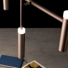 Lámpara colgante de metal diseño moderno 5 luces LED Candle Oferta
