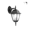 Aplique de exterior para jardín en aluminio y vidrio Roma Downlight Promoción