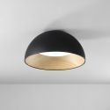 Plafón redondo de 50cm en metal con luz LED regulable Coco Venta