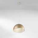 Lámpara colgante redonda de metal con luz LED regulable Coco Venta