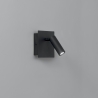 Aplique de pared de metal con luz LED orientable Dickens Venta