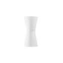Aplique de pared moderna de yeso blanco pintable Clepsydra Venta