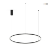 Lámpara colgante redonda LED de aluminio 120 cm Hoop Promoción