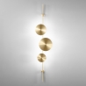 Aplique moderno de pared luz LED 3 aros en aluminio Idol Venta