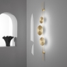 Aplique moderno de pared luz LED 3 aros en aluminio Idol Oferta