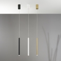 Lámpara colgante de metal con luz LED regulable modelo Pype Elección