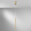 Lámpara colgante de metal con luz LED regulable modelo Pype Venta