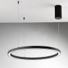 Lámpara colgante LED diseño redondo minimalista 80cm Hoop Venta
