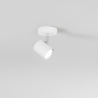 Aplique de metal con 1 foco orientable Zero Descueto