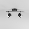 Foco de techo o pared de metal con 2 luces direccionables Zero Venta