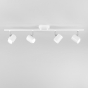 Riel de techo con 4 focos orientables Zero Venta