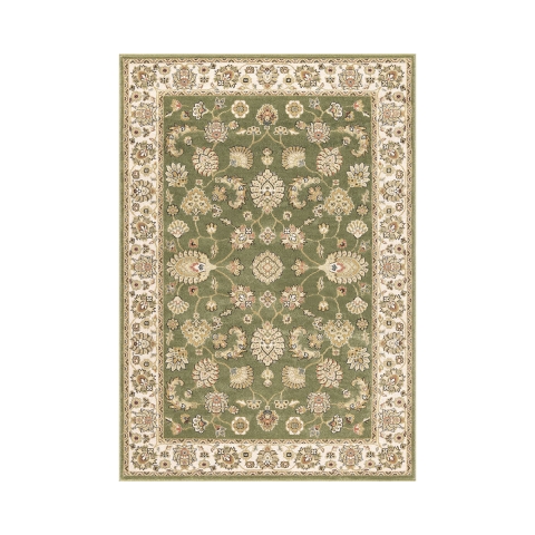 Alfombra persa verde Babil Promoción