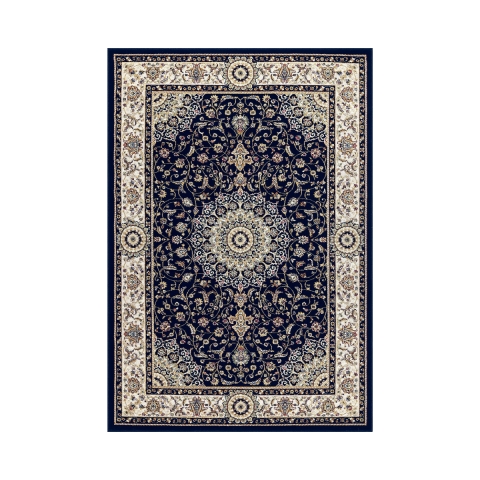 Alfombra azul persiana Babil para sala de estar Promoción