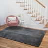 Alfombra moderna gris oscuro Feel Venta