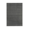 Alfombra moderna gris oscuro Feel Promoción