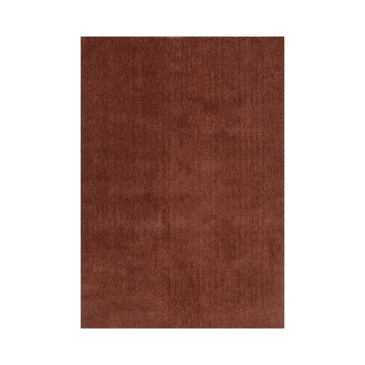 Alfombra moderna color terracota Feel Promoción
