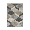Alfombra moderna para salón gris y beige Funny Promoción