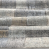 Alfombra de diseño para sala gris y azul Funny Venta