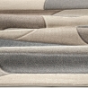 Alfombra moderna de diseño en gris y beige Funny Venta