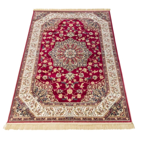 Alfombra roja estilo persa Rubine Promoción