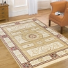 Alfombra persa color oro para sala de estar Rubine Venta