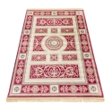 Alfombra para sala de estar estilo persa roja Rubine Promoción