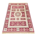 Alfombra para sala de estar estilo persa roja Rubine Promoción