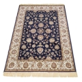 Alfombra de salón estilo persa azul Rubine Promoción