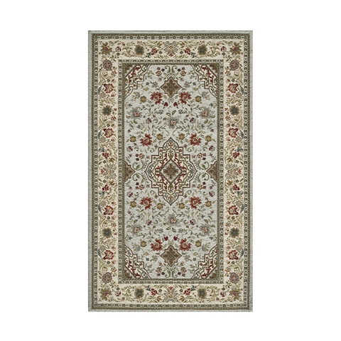 Alfombra para sala estilo persa oriental gris Tabriz Promoción