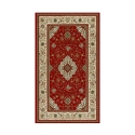 Alfombra oriental tipo persa roja Tabriz Promoción