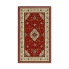 Alfombra oriental tipo persa roja Tabriz Promoción