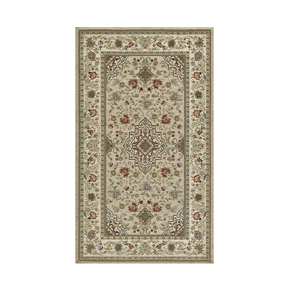 Alfombra de sala estilo persa oriental color topo Tabriz Promoción Alfombra de sala estilo persa oriental color topo Tabriz Promoción