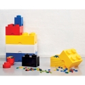 Contenedor apilable con tapa LEGO Storage Brick 8 botones 