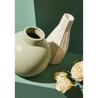 Jarrón de porcelana para flores y plantas diseño moderno blanco Atena Oferta