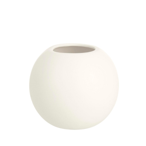 Maceta para plantas y flores de interior en porcelana blanca Ø13xh11cm Althea Promoción