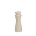 Portavelas de diseño moderno porcelana arenada 5x16 Freyr Rebajas