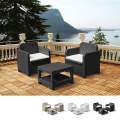 Conjunto de sillones para exterior Grand Soleil Giglio bar mimbre 2 plazas Promoción