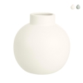 Vaso diseño moderno esfera con cuello de botella porcelana Althea Promoción