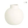 Vaso diseño moderno esfera con cuello de botella porcelana Althea Promoción