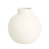 Vaso diseño moderno esfera con cuello de botella porcelana Althea Rebajas
