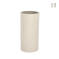Maceta cilíndrica de porcelana para plantas de interior Ø12,5x26cm Vivy L Promoción