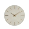 Reloj de pared minimalista diseño redondo 40 cm agujas doradas Timeline Modelo