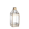 Farol para velas de interior de metal 16x16x42cm Siwan Venta