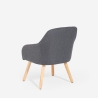 Silla estilo nórdico para cocina y comedor gris Yamori Oferta