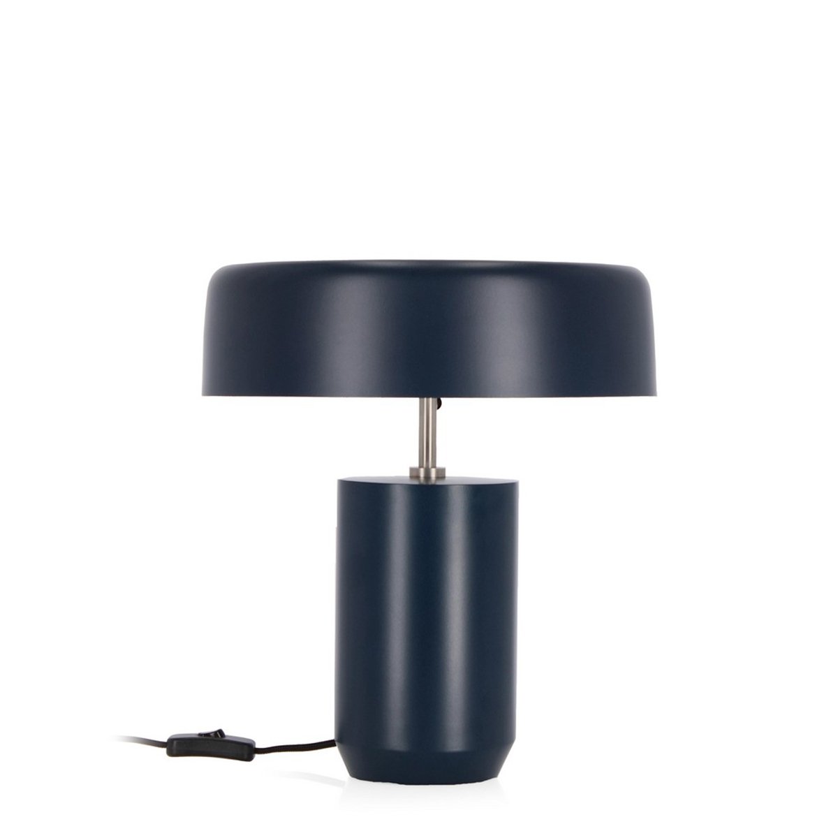 Lámpara de mesa estilo vintage de metal azul Kaithal Promoción Lámpara de mesa estilo vintage de metal azul Kaithal Promoción