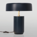 Lámpara de mesa estilo vintage de metal azul Kaithal Venta
